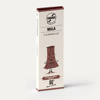 Sabadi - 50% Nella Organic Modica Chocolate With Cinnamon Chocolate Bar