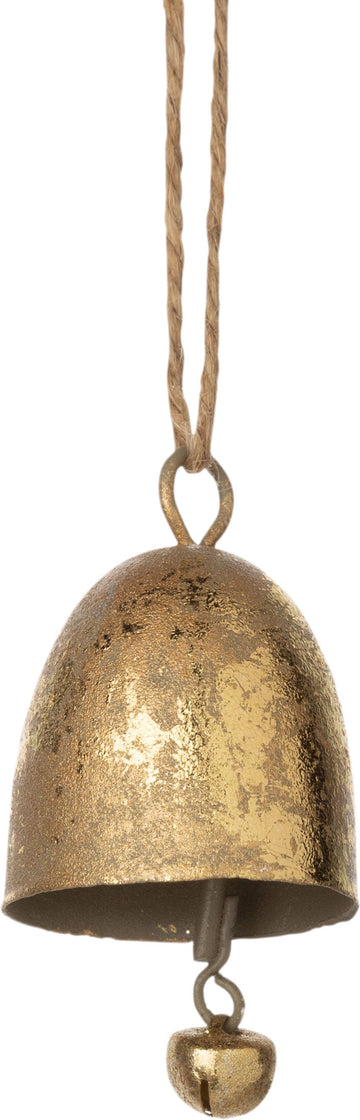 Foil-Finished Gold Bell