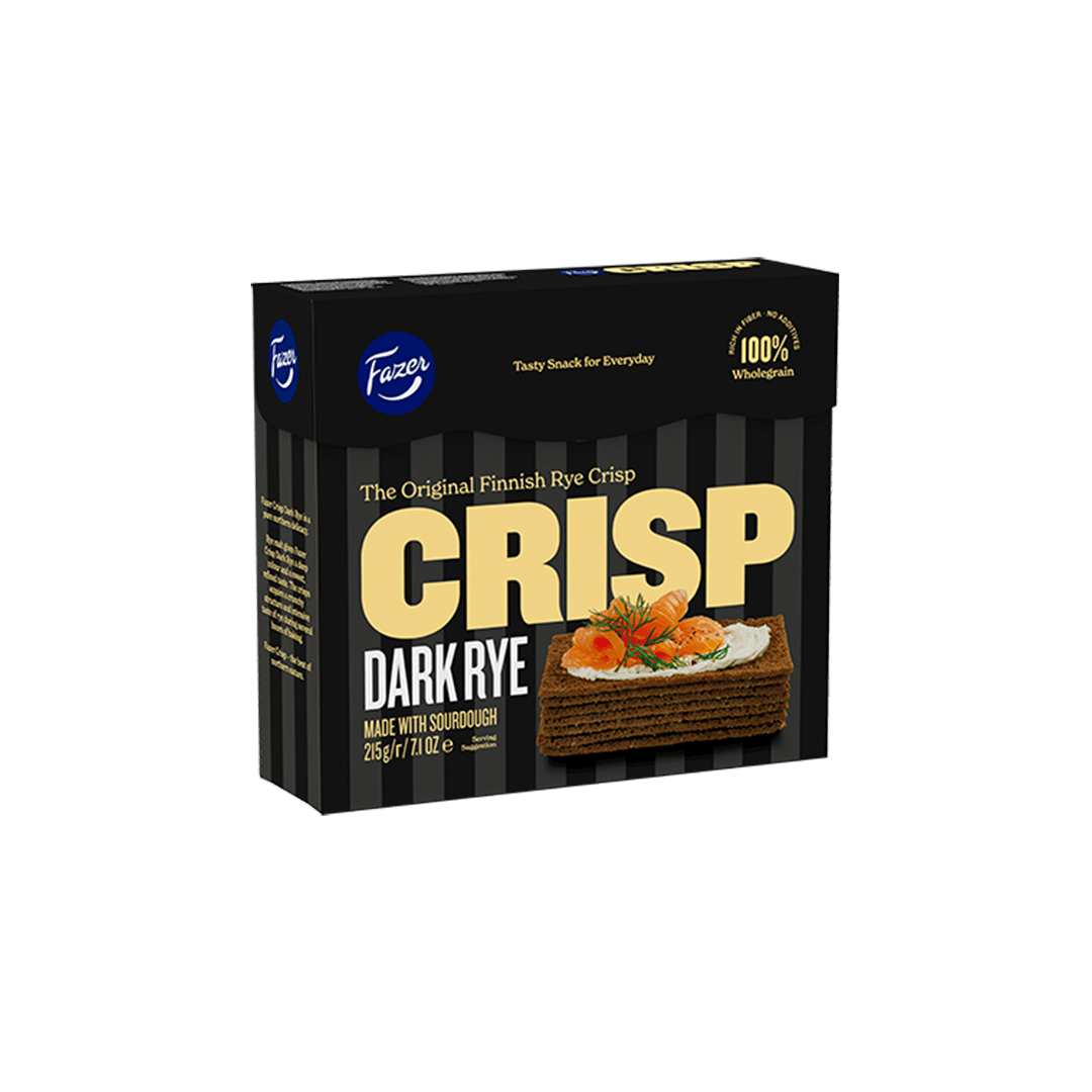 Fazer - Rye Crispbread Dark