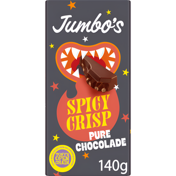 Jumbo - Spicy Crisp Dark Chocolate Bar