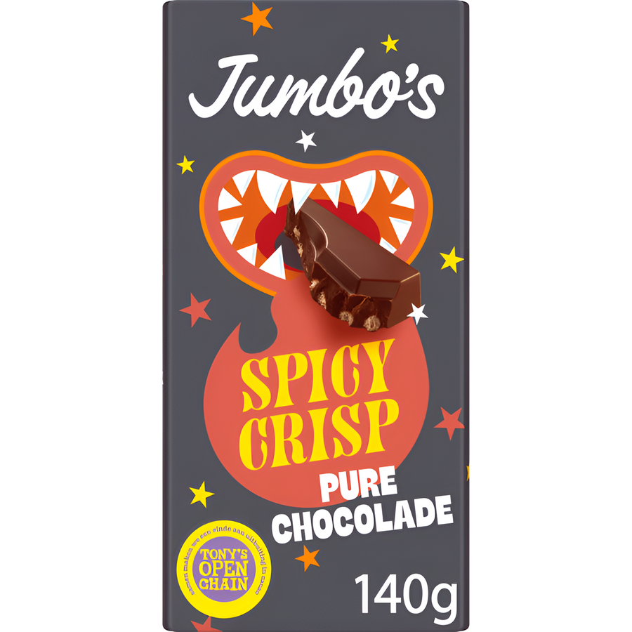 Jumbo - Spicy Crisp Dark Chocolate Bar