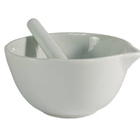 Porcelain Mortar & Pestle Set - 400 ML