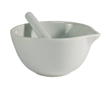 Porcelain Mortar & Pestle Set - 400 ML