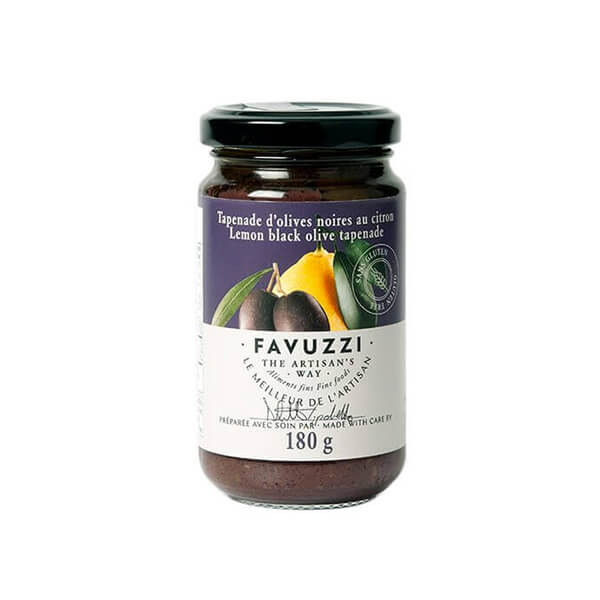 Favuzzi - Lemon Black Olive Tapenade