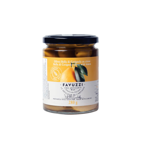 Favuzzi - Bella di Cerignola Olives with Lemon