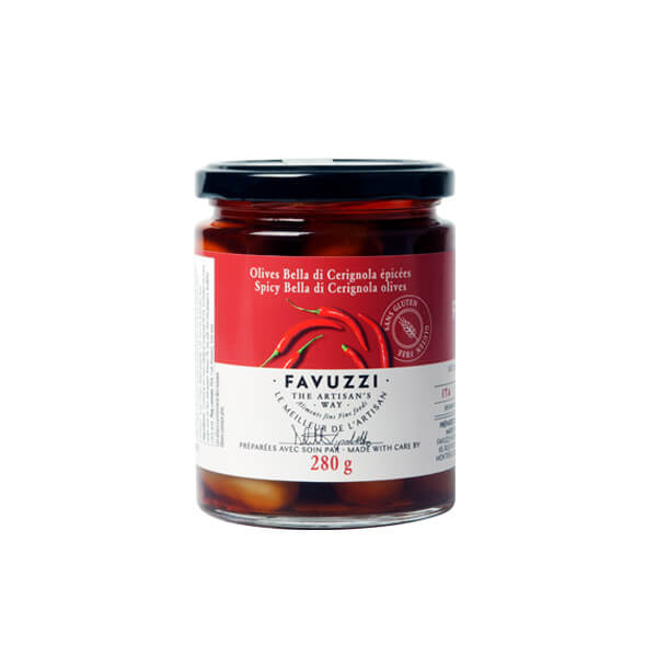 Favuzzi - Spicy Bella di Cerignola Olives