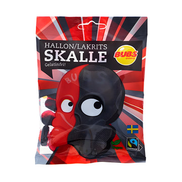 Bubs - Raspberry Licorice Skulls