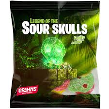 Grahns - Sour Skulls Candy
