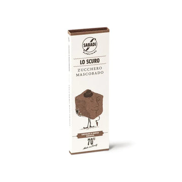 Sabadi - 70% Lo Scuro Organic Modica Muscovado Sugar Chocolate Bar