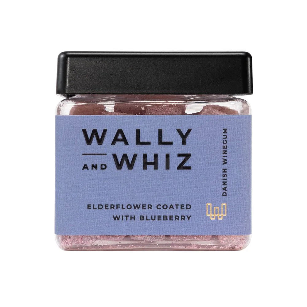 Wally & Whiz - Elderflower Wine Gum with Blueberry Dust