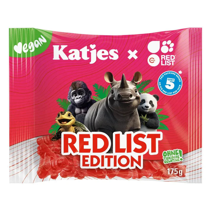 Katjes - Red List Edition Gummy Candy