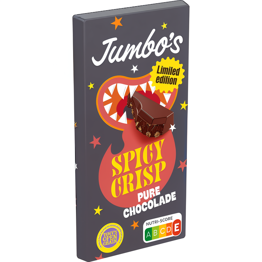 Jumbo - Spicy Crisp Dark Chocolate Bar