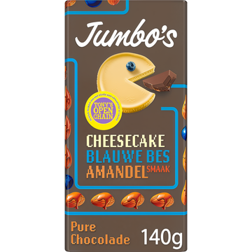 Jumbo - Cheesecake, Blueberry & Almond Dark Chocolate Bar