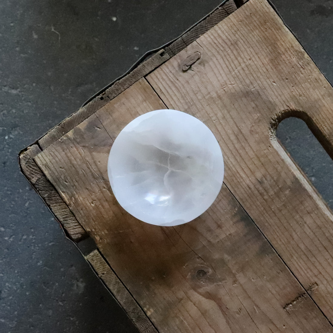 Selenite Bowl