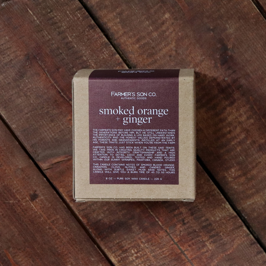 Smoked Orange + Ginger